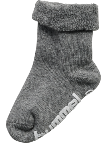 Hummel hmlMINI NON SLIP 3-PACK SOCK - GREY MELANGE
