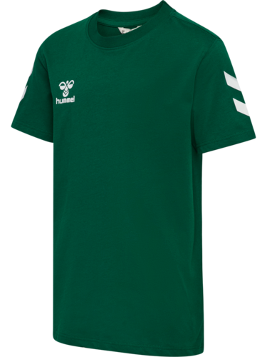Hummel hmlGO 2.0 CHEVRON T-SHIRT S/S KIDS - EVERGREEN