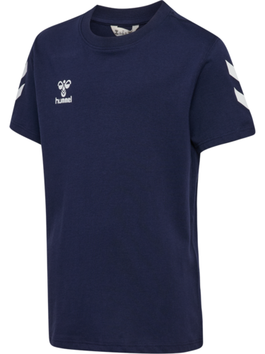 Hummel hmlGO 2.0 CHEVRON T-SHIRT S/S KIDS - MARINE