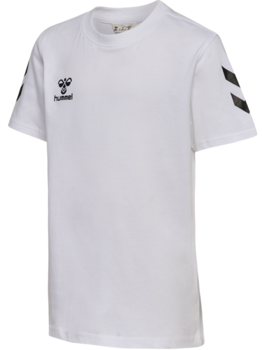 Hummel hmlGO 2.0 CHEVRON T-SHIRT S/S KIDS - WHITE