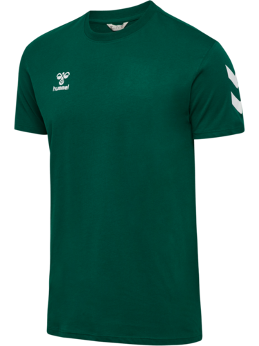 Hummel hmlGO 2.0 CHEVRON T-SHIRT S/S - EVERGREEN