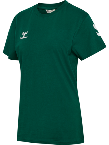 Hummel hmlGO 2.0 Chevron T-shirt S/s Woman - Evergreen