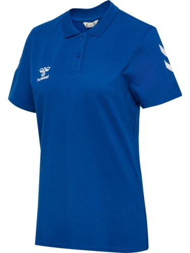 Hummel hmlGO 2.0 CHEVRON POLO WOMAN - TRUE BLUE