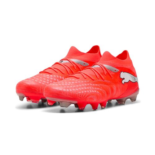 Puma FUTURE 9 MATCH FG/AG - Glowing Red-PUMA White-PUMA Black-PUMA Silver