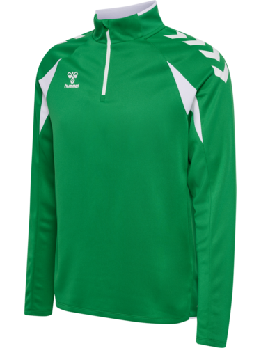 Hummel hmlCORE 2.0 HALF ZIP - JELLY BEAN/WHITE
