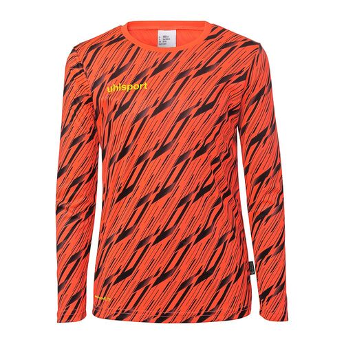 Uhlsport Progressive Torwart Set Junior - fluo rot/schwarz/fluo gel