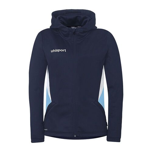 Uhlsport Equipe 29 Multi Hood Jacke Damen - marine/skyblau/wei�