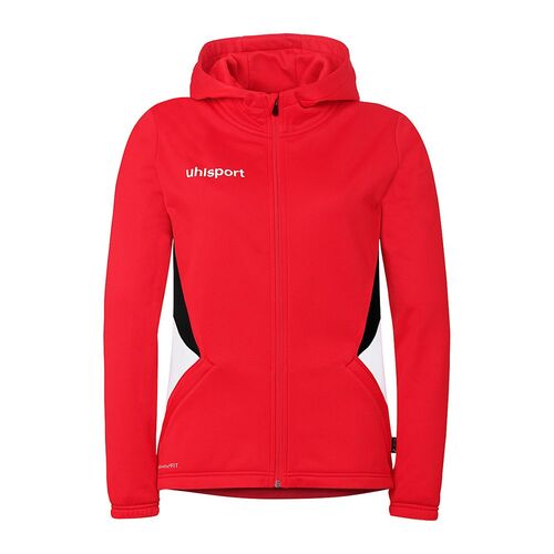 Uhlsport Equipe 29 Multi Hood Jacke Damen - rot/wei�/schwarz
