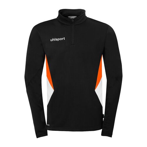 Uhlsport Equipe 29 1/4 Zip Top - schwarz/wei�/fluo orange