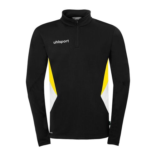 Uhlsport Equipe 29 1/4 Zip Top - schwarz/wei�/limonengelb