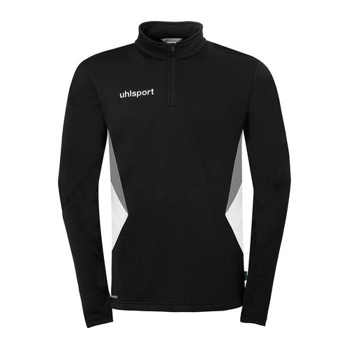 Uhlsport Equipe 29 1/4 Zip Top - schwarz/wei�/steingrau