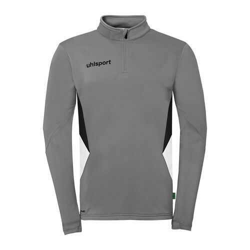Uhlsport Equipe 29 1/4 Zip Top - steingrau/wei�/schwarz