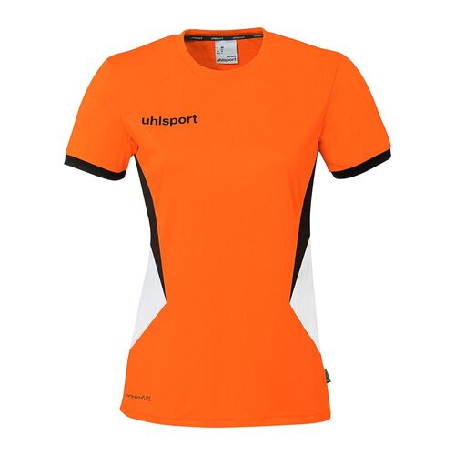 Uhlsport Equipe 29 Shirt Kurzarm Damen - fluo orange/wei�/schwarz