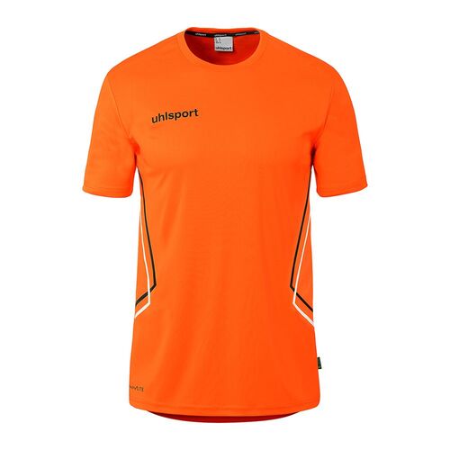 Uhlsport Equipe 29 Poly Shirt Kurzarm - fluo orange/wei�/schwarz