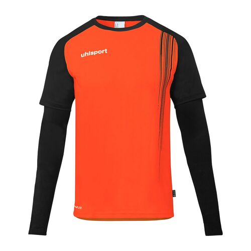 Uhlsport Impulse Torwart Shirt - fluo rot/schwarz