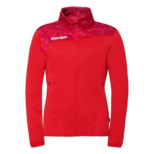 Kempa Athletics 29 Poly Jacke Damen - rot/chilirot