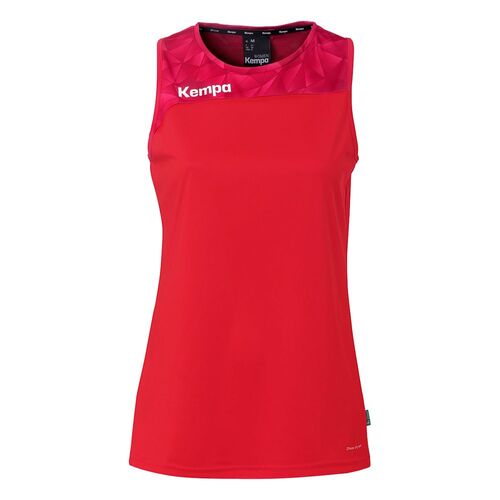 Kempa Athletics 29 Tank Top Damen - rot/chilirot