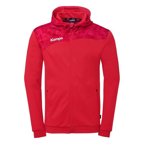 Kempa Athletics 29 Kapuzenjacke - rot/chilirot
