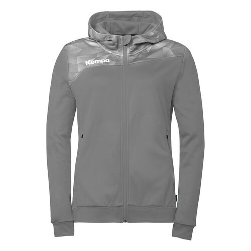 Kempa Athletics 29 Kapuzenjacke Damen - steingrau