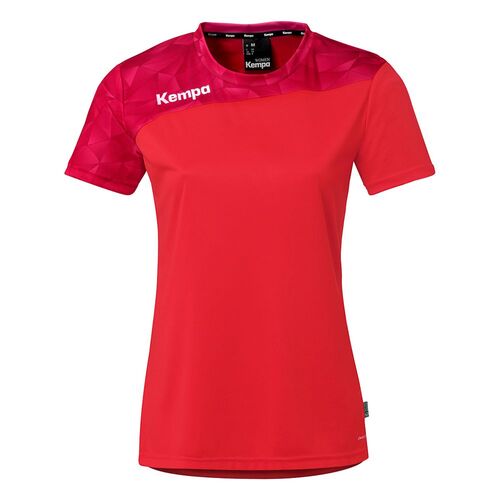 Kempa Athletics 29 Shirt Damen - rot/chilirot