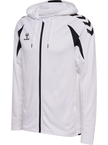 Hummel Hmlcore 2.0 Zip Hoodie - white/black