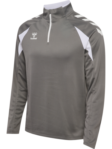 Hummel Hmlcore 2.0 Half Zip - steel gray/white