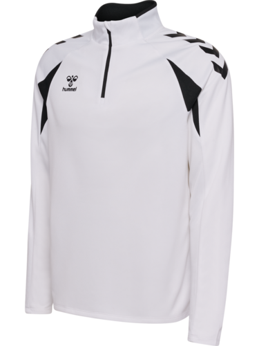 Hummel Hmlcore 2.0 Half Zip - white/black