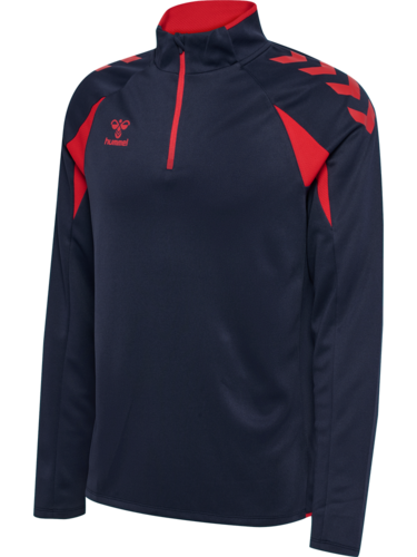 Hummel Hmlcore 2.0 Half Zip - marine/true red
