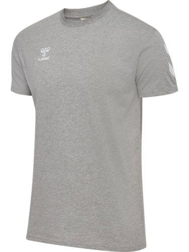 Hummel Hmlgo 2.0 Chevron T-Shirt S/S - grey melange