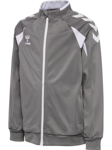 Hummel Hmlcore 2.0 Track Zip Jacket Kids - steel gray/white