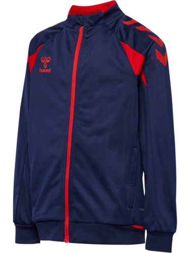 Hummel Hmlcore 2.0 Track Zip Jacket Kids - marine/true red