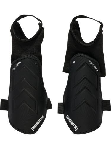 Hummel Hmlshin Guards Hard Shell - black/black/white