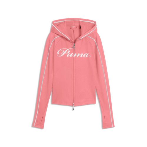 Puma T7 STREET GLAM Slim Short FZ Hoodie