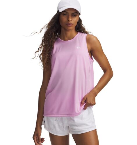 Under Armour  TECH TANK SOLID - PINK DAWN