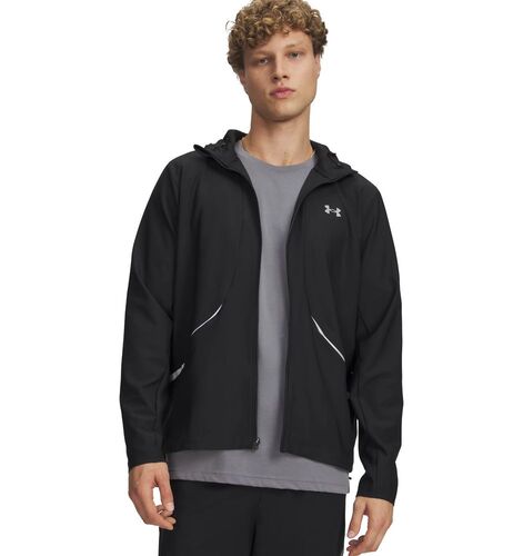 Under Armour  UA UNSTOPPABLE WOVEN JACKET - BLACK