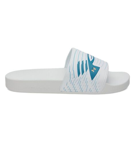 Under Armour  UA ARMR SLIDE SPORT - WHITE