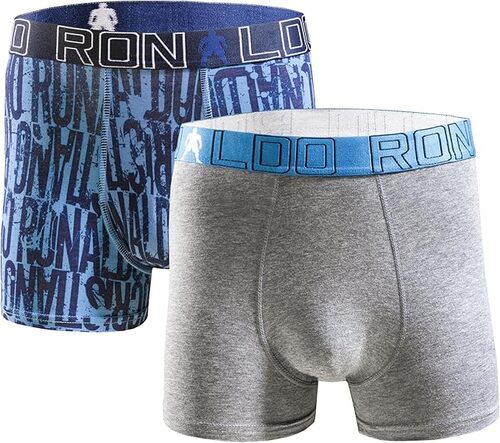 CR7 Ronaldo Jungen Boxershort 2er Doppelpack - Bluegrey