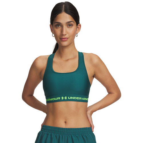 Under Armour Crossback Mid Bra - rack green