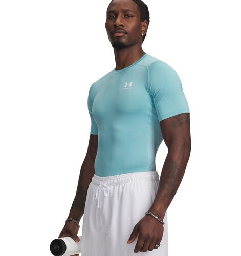 Under Armour Ua Hg Armour Comp Ss - blue haze