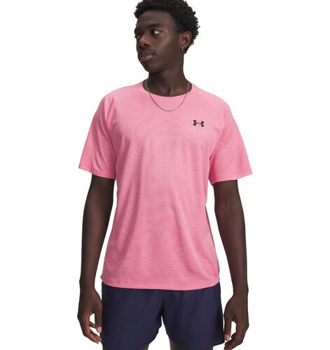 Under Armour Ua Tech Textured Ss - prime pink