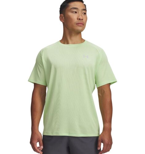 Under Armour Ua Tech Textured Ss - lumos lime