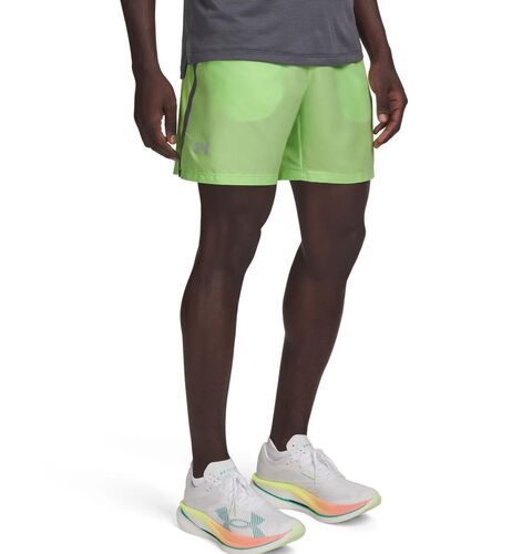 Under Armour Ua Launch 7 Shorts - lumos lime