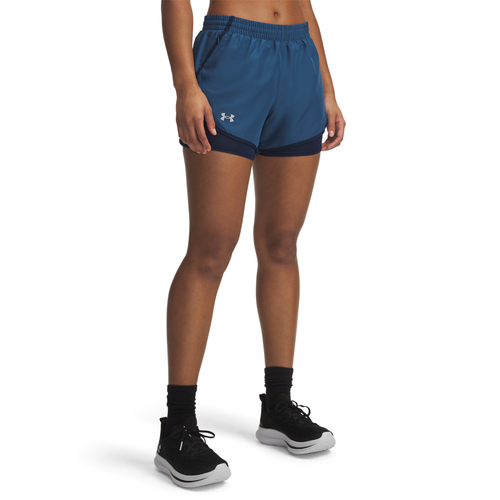 Under Armour Ua Fly By 2-In-1 Shorts - wham blue