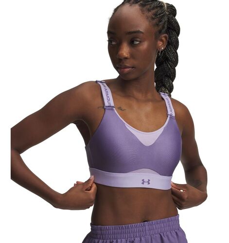 Under Armour Ua Infinity High 2.0 Bra - purple luxe