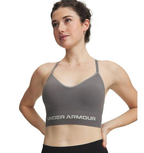 Under Armour Vanish Seamless Low Bra - clay green