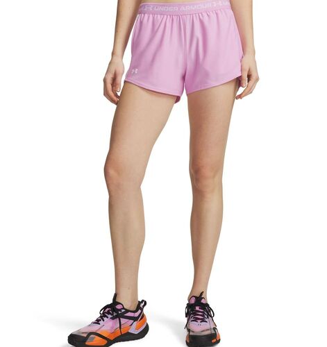 Under Armour Tech Play Up Shorts - pink dawn