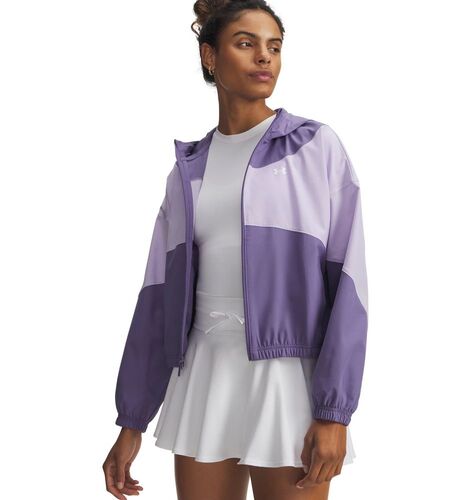 Under Armour Ua Rival Woven Jacke Hd - purple luxe