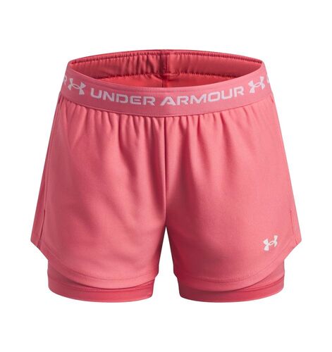 Under Armour Ua Tech Play Up 2N1 Short - bittersweet pink