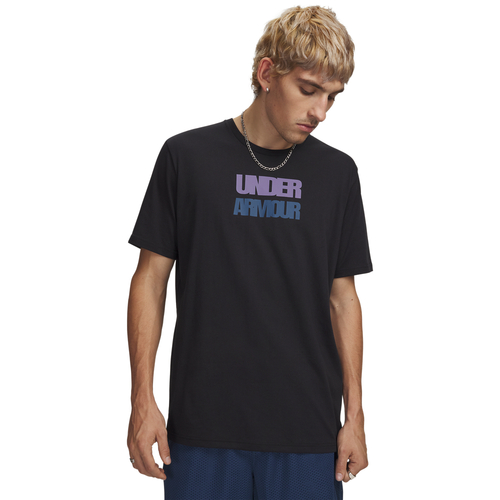 Under Armour Ua M Block Logo Ss - black