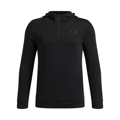 Under Armour Ua Rival Lw 1/4 Zip Hoodie - black